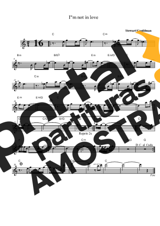10cc  partitura para Clarinete (Bb)