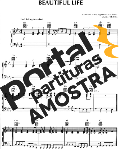 Ace of Base  partitura para Piano