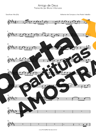Adhemar de Campos  partitura para Saxofone Alto (Eb)