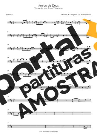 Adhemar de Campos  partitura para Trombone