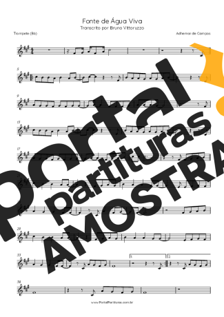 Adhemar de Campos  partitura para Trompete
