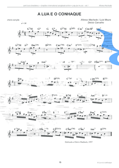 Afonso Machado  partitura para Teclado