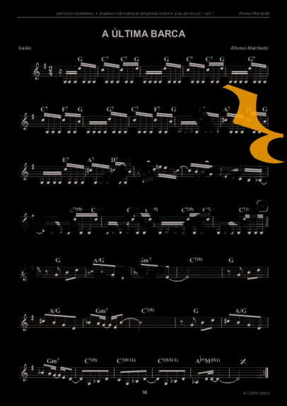 Afonso Machado  partitura para Teclado