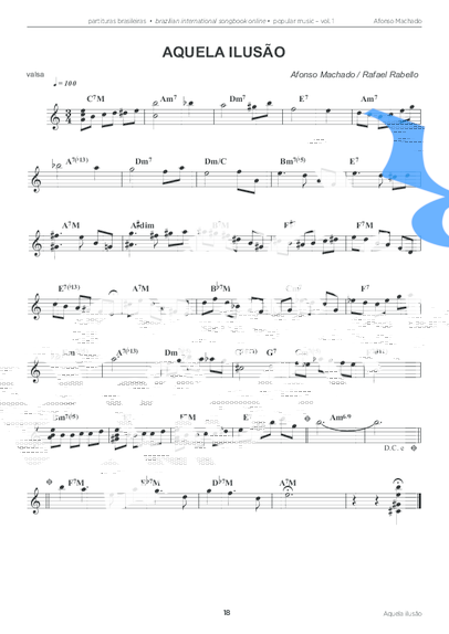 Afonso Machado  partitura para Teclado