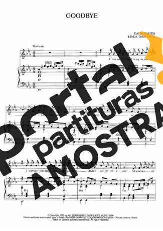 Air Supply  partitura para Piano