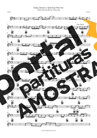 Alcione  partitura para Violão