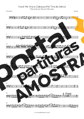 Alcione  partitura para Trombone