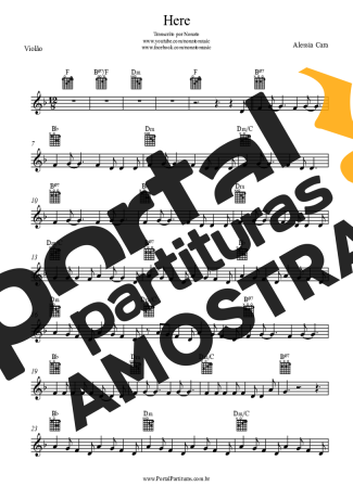 Alessia Cara  partitura para Violão