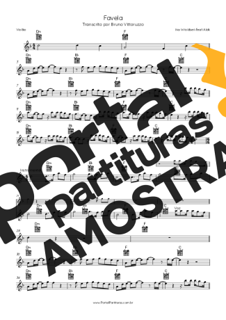 Alok  partitura para Violão