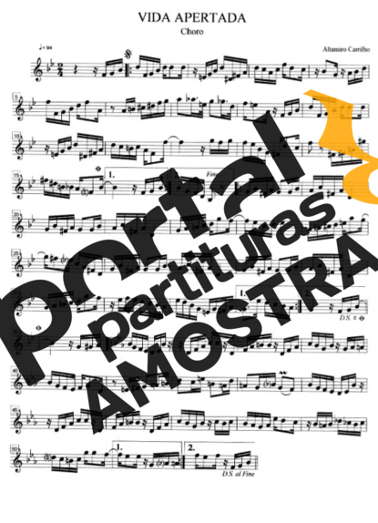Altamiro Carrilho  partitura para Teclado
