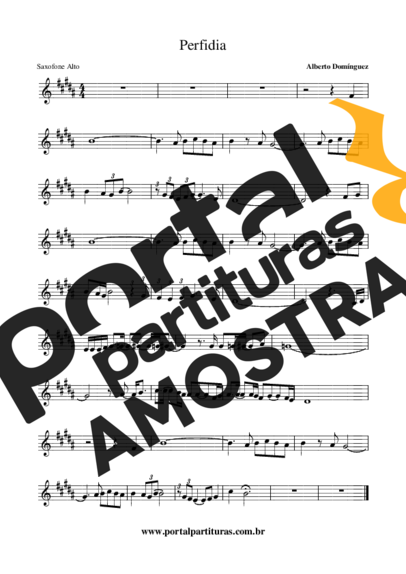 Altemar Dutra  partitura para Saxofone Alto (Eb)