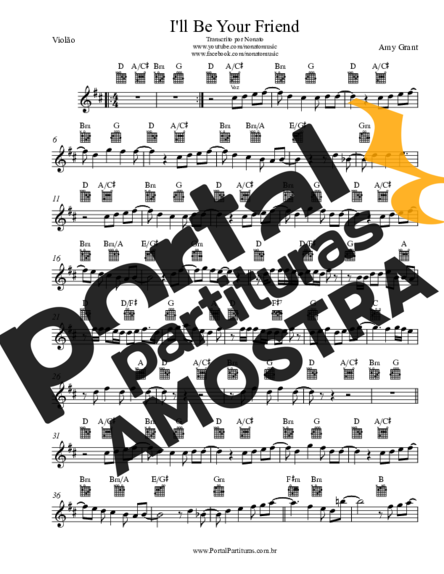 Amy Grant  partitura para Violão
