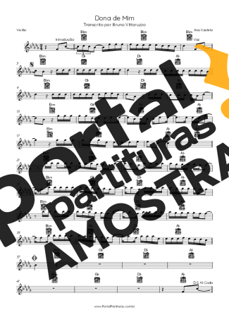 Ana Castela  partitura para Violão