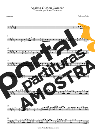 Anderson Freire  partitura para Trombone