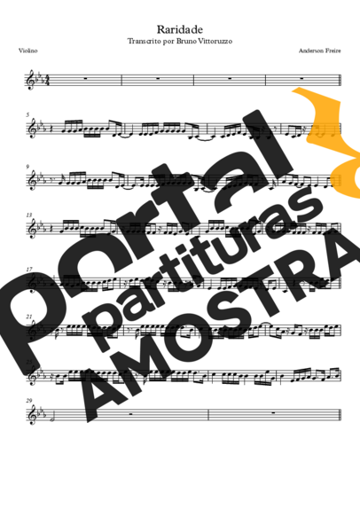 Anderson Freire  partitura para Violino