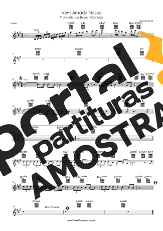 Banda Gerd  partitura para Violão