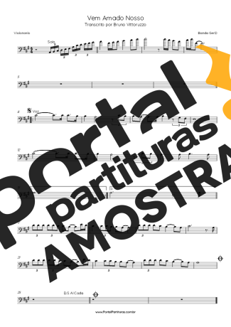 Banda Gerd  partitura para Violoncelo