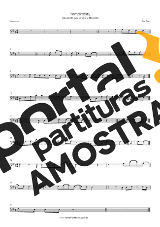 Bee Gees  partitura para Violoncelo