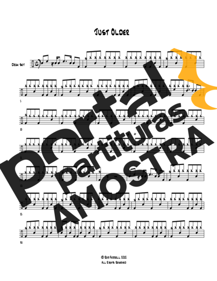 Bon Jovi  partitura para Bateria