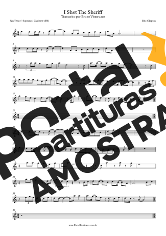Eric Clapton  partitura para Clarinete (Bb)