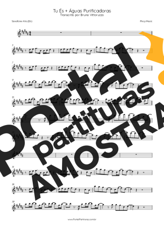 Fhop Music  partitura para Saxofone Alto (Eb)