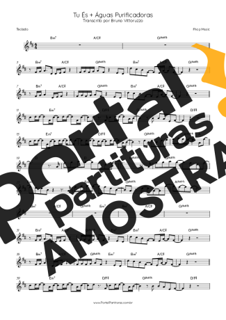 Fhop Music  partitura para Teclado