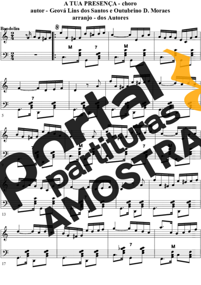 Geová Lins dos Santos  partitura para Acordeon