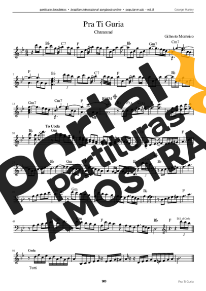 Gilberto Monteiro  partitura para Acordeon