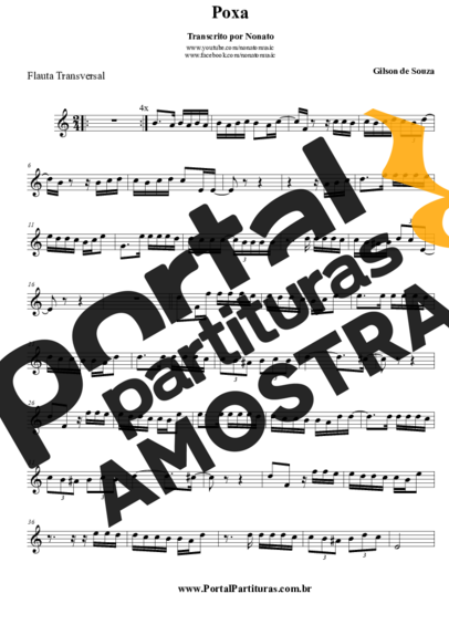 Gilson de Souza  partitura para Flauta Transversal