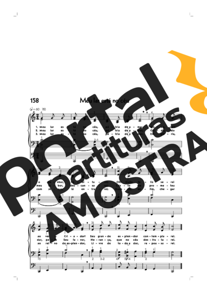 Hinário CCB  partitura para Órgão