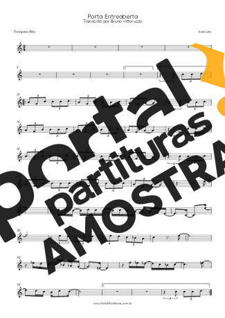 Ivan Lins  partitura para Trompete