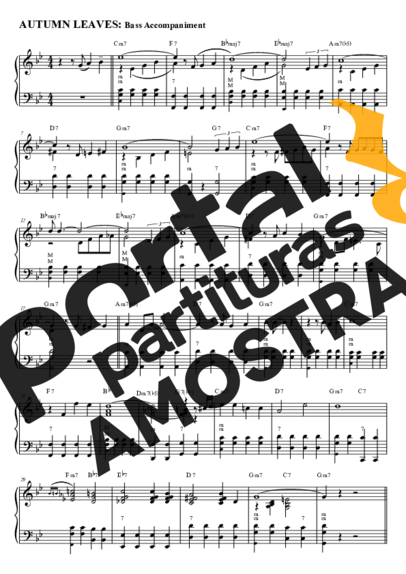 Joseph Kosma  partitura para Acordeon