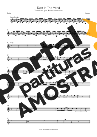 Kansas  partitura para Gaita