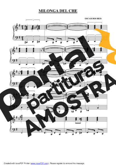 Oscar dos Reis  partitura para Acordeon