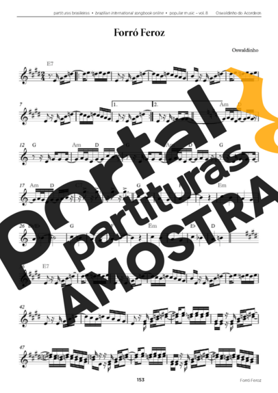 Oswaldinho do Acordeon  partitura para Acordeon