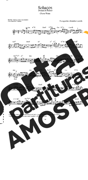 Pixinguinha  partitura para Flauta Transversal