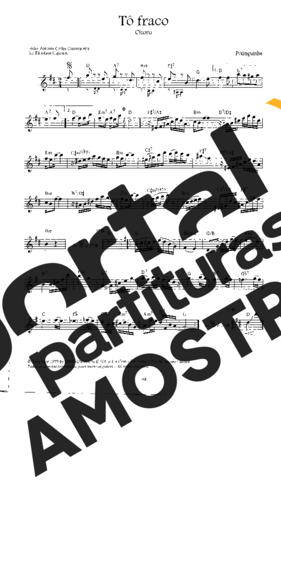 Pixinguinha  partitura para Bandolim