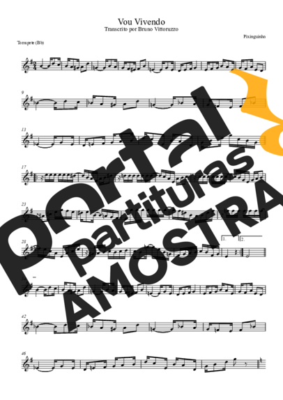 Pixinguinha  partitura para Trompete