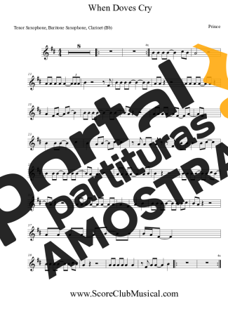 Prince  partitura para Clarinete (Bb)