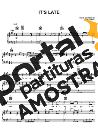Queen  partitura para Piano