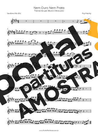 Ruy Maurity  partitura para Saxofone Alto (Eb)