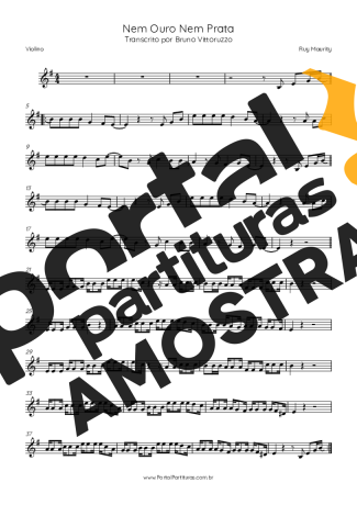 Ruy Maurity  partitura para Violino