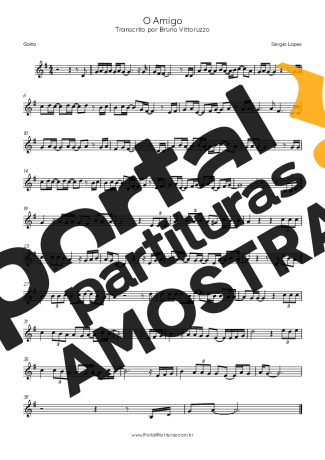 Sérgio Lopes  partitura para Gaita