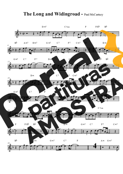 The Beatles  partitura para Saxofone Tenor Soprano (Bb)