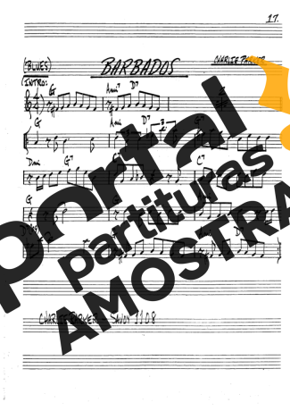 The Real Book of Jazz  partitura para Clarinete (Bb)