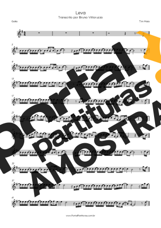 Tim Maia  partitura para Gaita