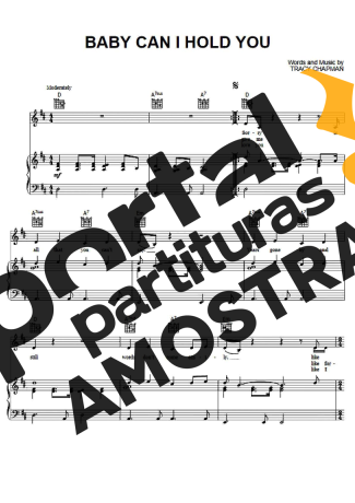 Tracy Chapman  partitura para Piano